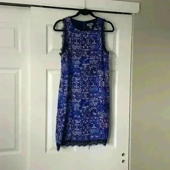Blue and purple Chelsea 28 dress. Size M. - Picture 1 of 5